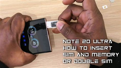 note 20 sd card slot|How To Insert Sim / Micro SD Card On Samsung Galaxy Note 20 .